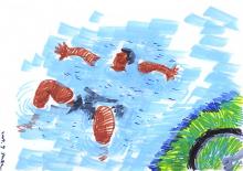 水浴び