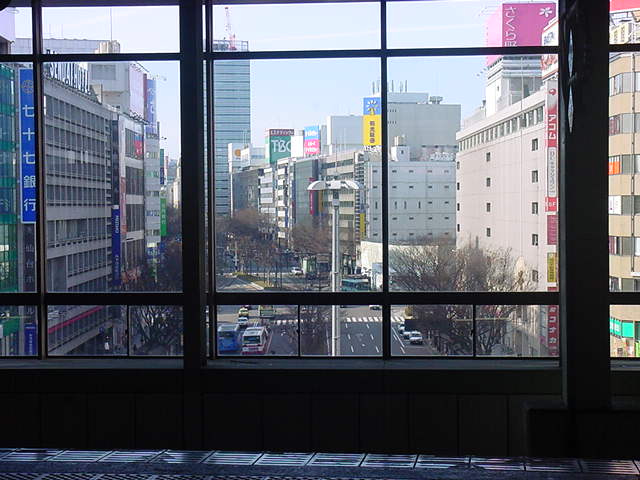 街や交通網の盛衰を記録する....警「美」報 告 書 ☆彡　　　▼CAMMIYA-仙台駅070101038