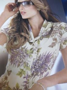 　創業50年のオーダー婦人服のお店　取り締まってるクマノミのブログat 渋谷-綿ブラウスジャケット