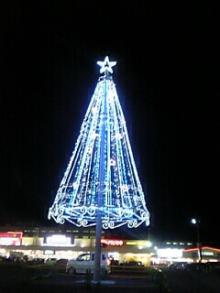 イオンタウンのクリスマスツリー