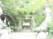 黒瀧の正門