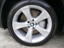 BMW X6 タイヤ・ホイール施工後