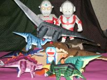 ウルトラマンと恐竜達