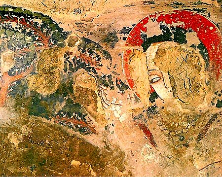 バーミヤン 世界最古の油絵