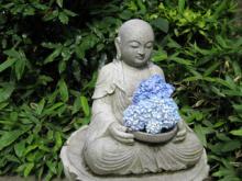 明月院　花想い地蔵