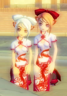 おそろいｖ