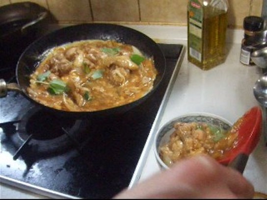 親子丼レシピ工程