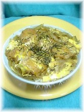 ナゲット丼完成