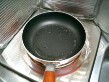 簡単チャーハン（油引き）