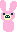 ピンクうさ