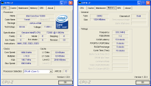 CPU-Z Screenshot