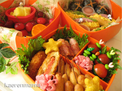 親子遠足のお弁当2009|短時間でかわいいキャラ弁当 お弁当おかず☆アイディアまとめ , NAVER まとめ