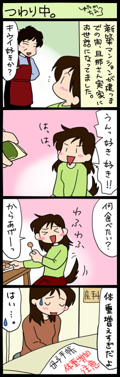 ママはじめました。【育児絵日記】-妊娠中1