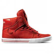 $FLATLUX OFFICAL BLOG-supra vaider red canvas