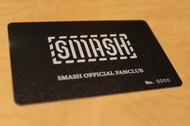 SMASHファンクラブのカード(^O^)/！｜<b>スマッシュ</b>の挑戦！