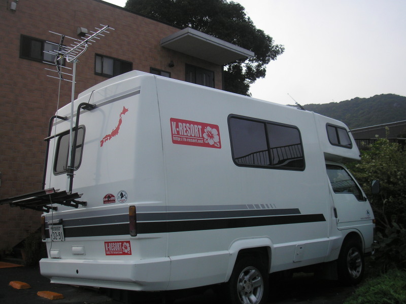 キャンピングカー TVアンテナ取り付け!|kresortのブログ キャンピングカー TVアンテナ取り付け!|kresortのブログ