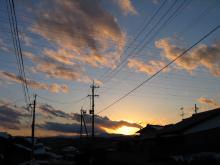 夕焼け