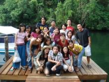 going to waterfall