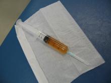 膝の水１８ｍｌ