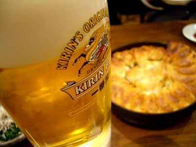 ビールはキリン一番搾り