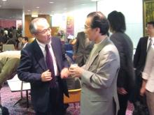 政井さん（左）と弊社社長