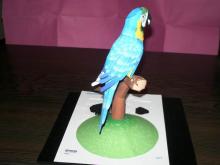 EPSON　Blue Parrot Papermodel