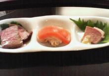 いっしん三種盛り