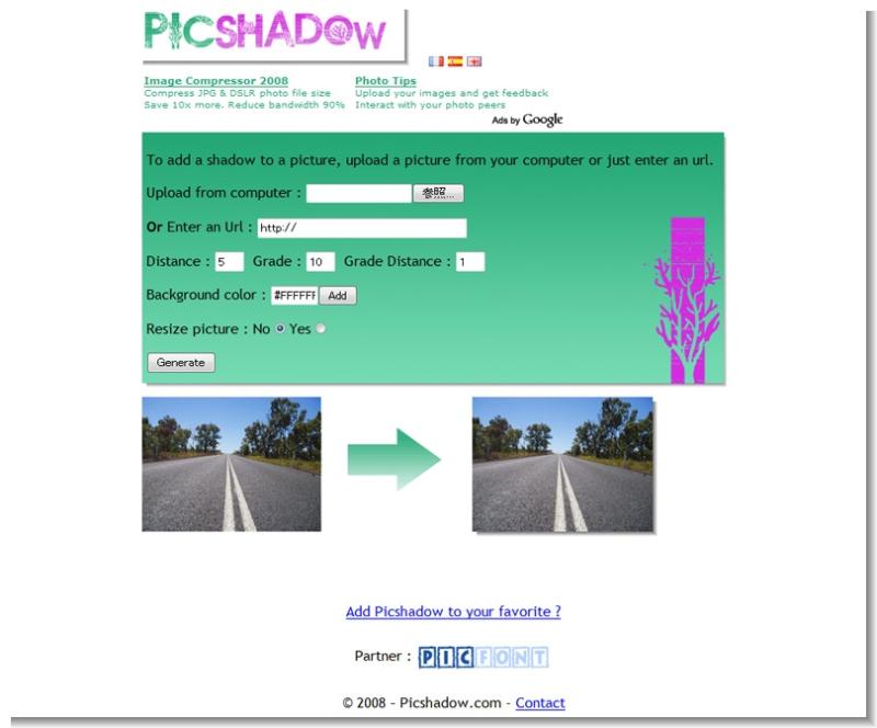 Shadow to picture - PICSHADOW�ʱƤ����