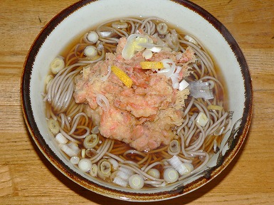 ブログのタイトルが思いつきません|∀゚)-海老掻き揚げ蕎麦