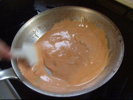 カニクリームパスタ