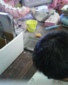 シルク作業2