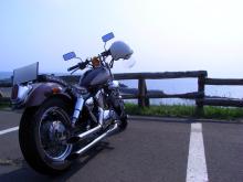 Motorcycle ＆ sea