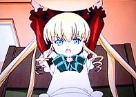 真紅とクッキー生地