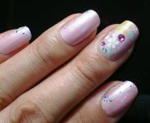pink nail