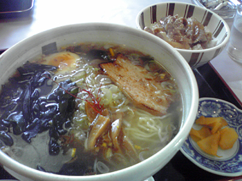 柚子塩ラーメン