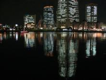 横浜みなとみらい２１の夜景