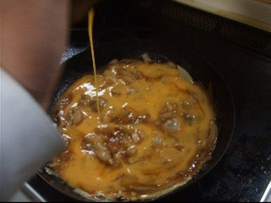親子丼レシピ工程