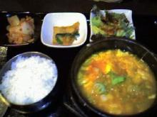 長寿韓酒房１　とうふチゲ