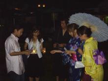 2005年7月7日の七夕「お願い、花火、幸福」