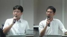 左:七邊信重氏、右:井上明人氏