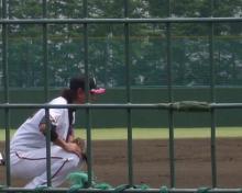しゃがんでる