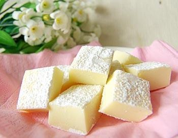 オレンジ風味の生チョコ