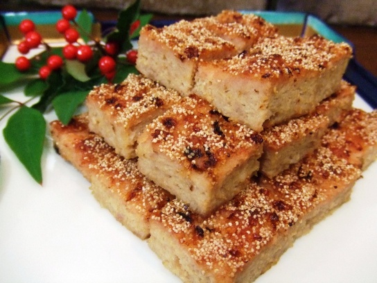 長澤家のレシピブログ-鶏肉の松風焼き画像