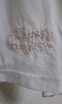 小森愛子　・・・・BeautyfulLife・・・・-TrueReligion刺繍ロゴ