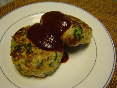 お麩のハンバーグ