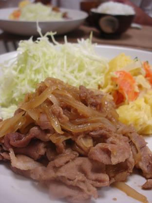 豚の生姜焼き
