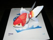 EPSON　Gold Fish Papermodel