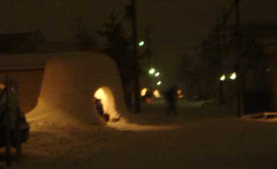 横手のかまくら