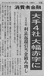 大幅赤字