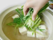 水菜入れる